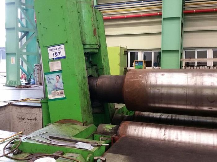 Used CIM TEK CIMBR3 110T x 420L 3-Roll Bender