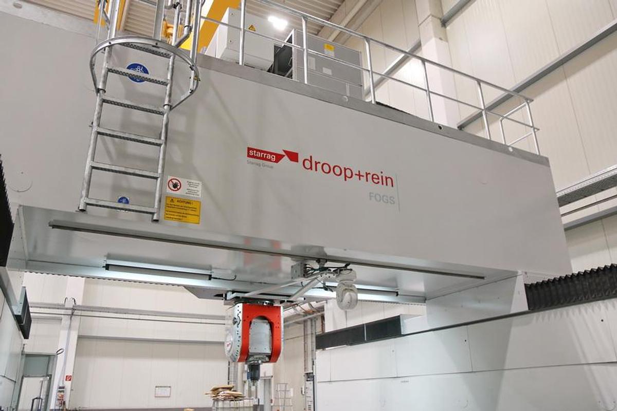Used Droop + Rein FOGS 40 60 CNC 5-Axis High Speed Gantry Type Machining Center with 2 Spindles