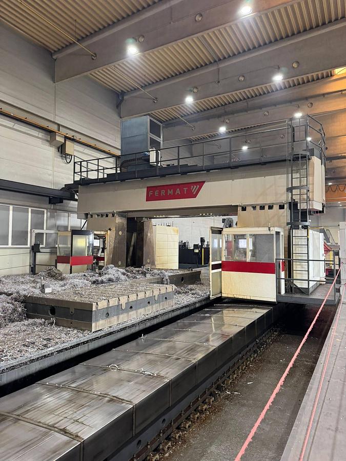 Used Fermat CNC Double Column Heavy-Duty Gantry Type Milling Machine