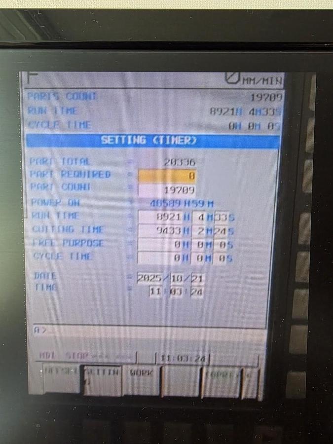 Used HNK VTC 20/25 CNC Vertical Turning Boring & Milling Machine with Live Spindle & Table C-Axis