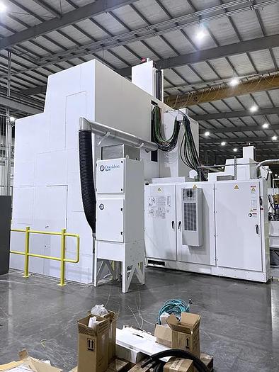 Used Giddings & Lewis VTC 1600 CNC Vertical Boring & Milling Machine with Live Spindle & Table C-Axis