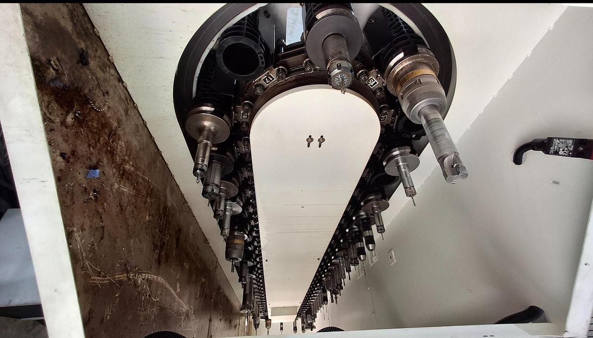 Used Hartford HSA 527EAY CNC Double Column Planer Type Machining Center