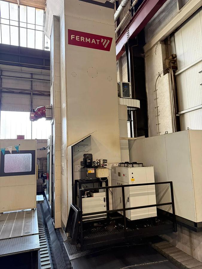 Used Fermat WRF Mill CNC Floor-Type Horizontal Boring Machine with 2 Tables