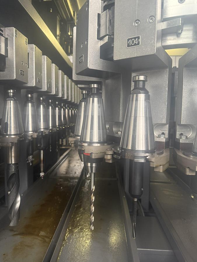 Used Axa VPC 55 UT CNC 5-Axis Simultaneous Milling & Turning Machining Center