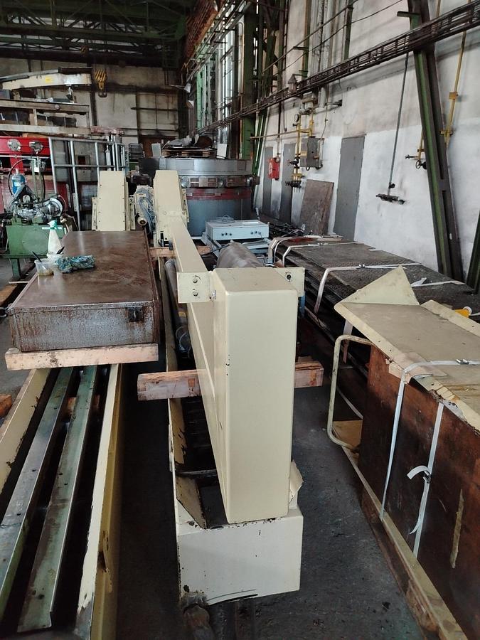 Refurbished Schiess 40 DZ CNC Double Ram Vertical Boring & Milling Machine with Live Spindle & Table C-Axis