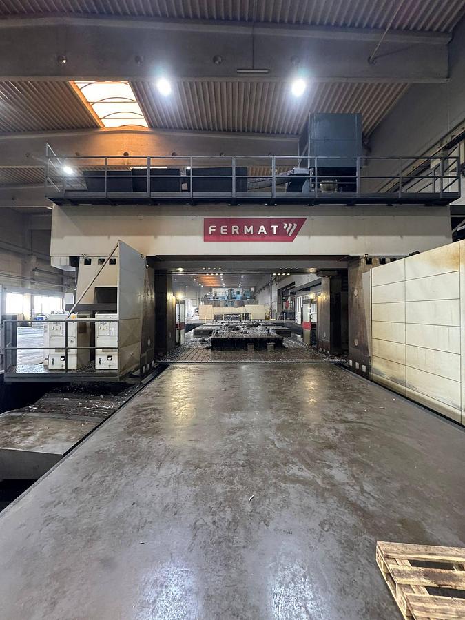 Used Fermat CNC Double Column Heavy-Duty Gantry Type Milling Machine
