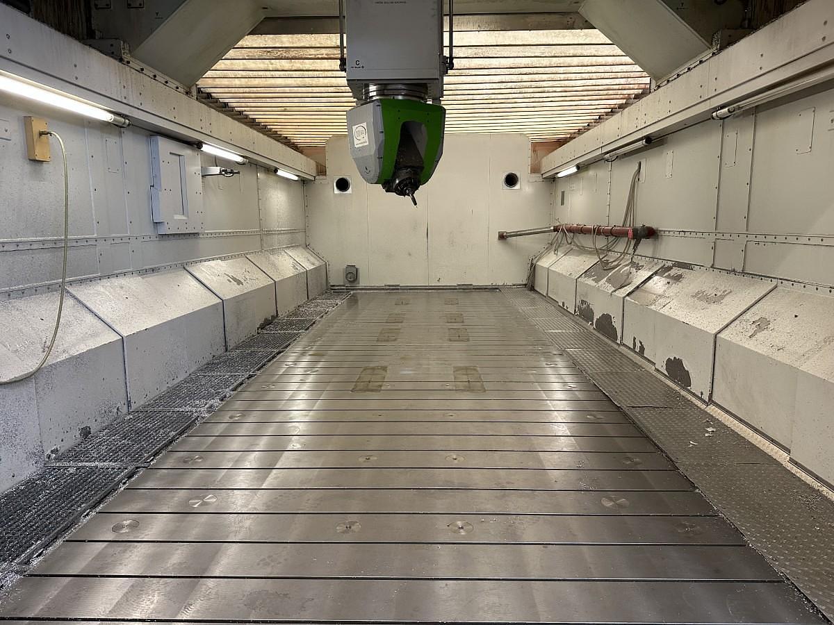 Used Zimmermann FZ 37-5 CNC 5-Axis Gantry Type Machining Center