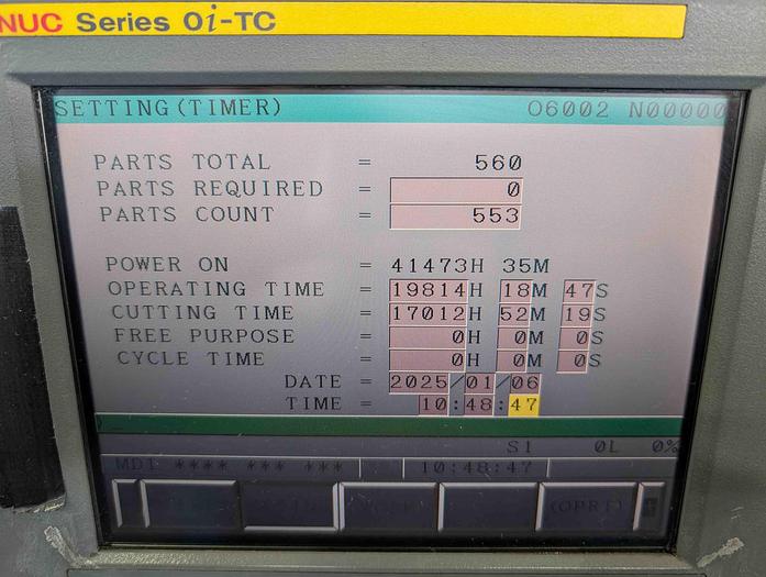 Used Toshiba Tue 15 CNC Vertical Turning Machine