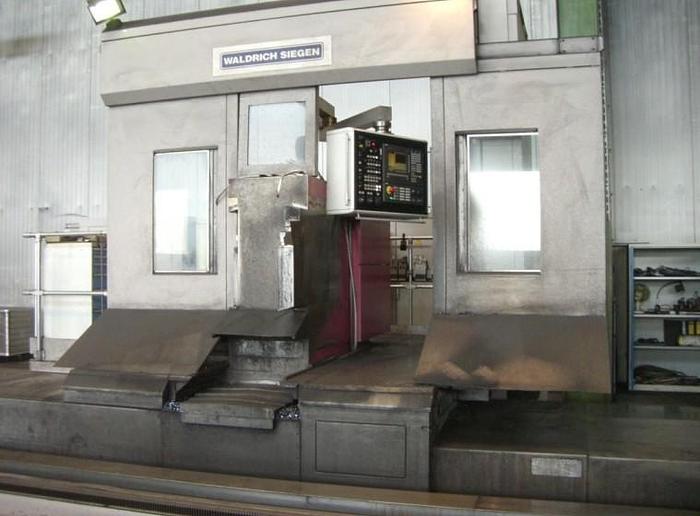 Used Waldrich Siegen DH2000 / 100-17, 5×15,000 CNC High Performance Heavy Duty Lathe