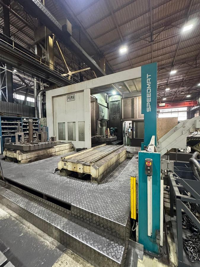 Used Pama Speedmat 3/TR16 CNC Horizontal Machining Center with Pallet & Head Changer
