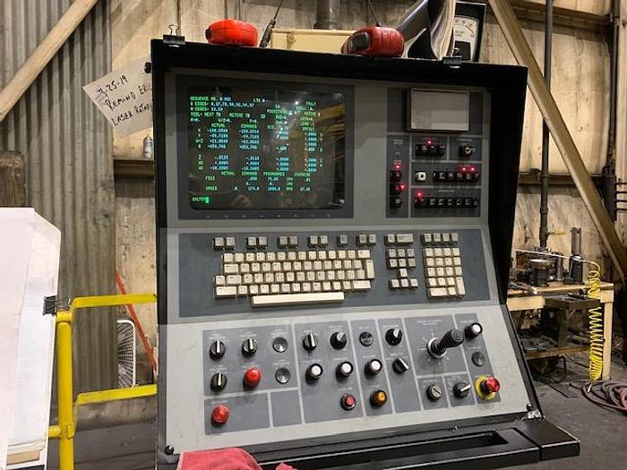 Used Giddings & Lewis 8″ 825 RFX CNC Ram/Floor Type Heavy Duty Horizontal Boring Machine