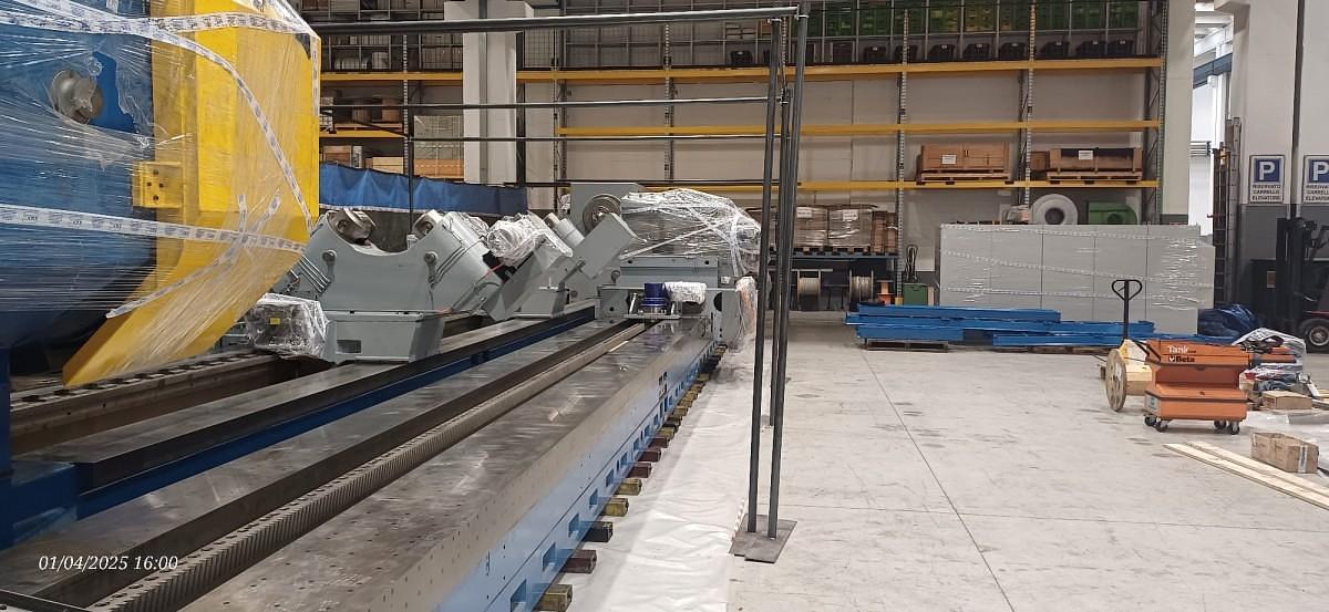 Used WMW DXWD 1800 Heavy-Duty CNC Horizontal Lathe