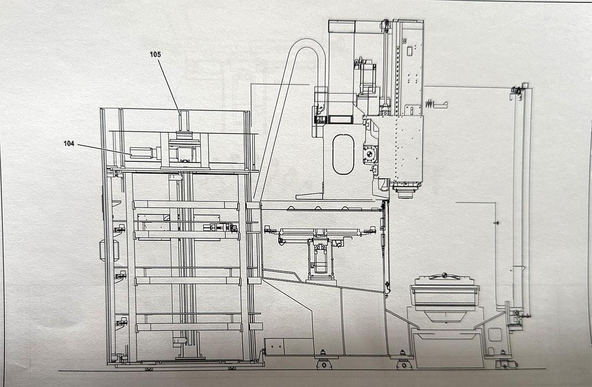Used 3x Breten 5-Axis Machining Centers with Fanuc Robot Loader 