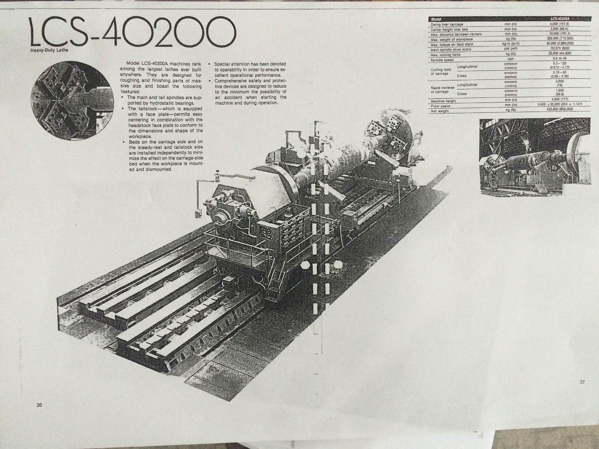 Used Toshiba LCS 40200A