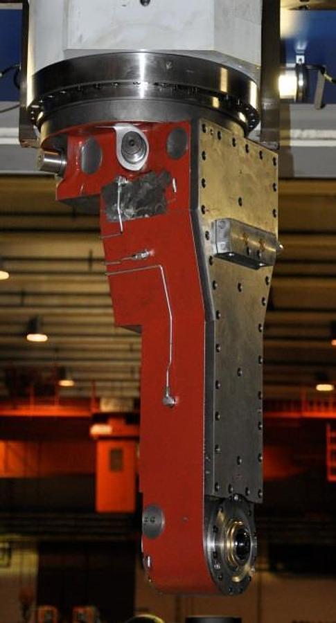 Used TOS KURIM FRUF 300/12 CNC Gantry Type Milling Machine with 3000mm Diameter VTL Rotary Table and 2-Axis Sweeping Head
