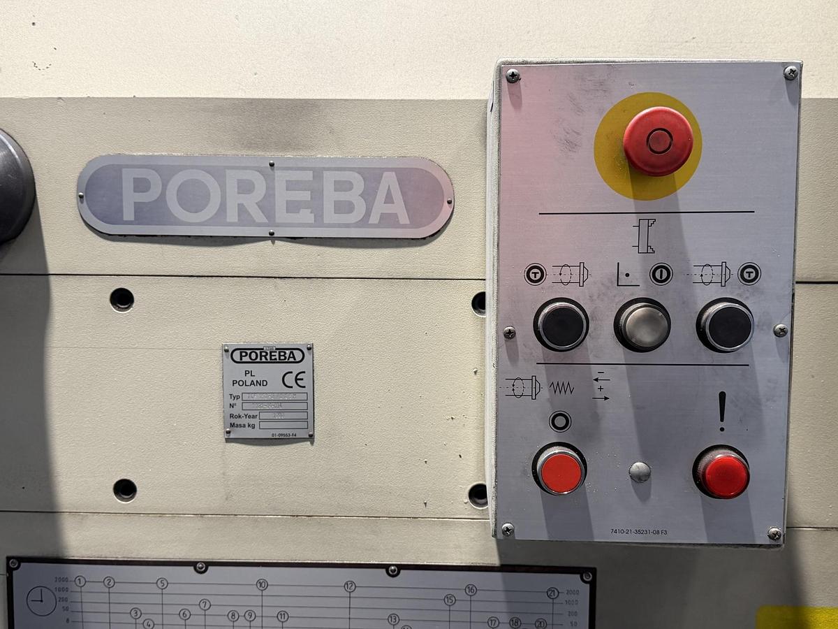 Used Poreba TCF 160 x 6000 CNC Three Slides Horizontal Lathe