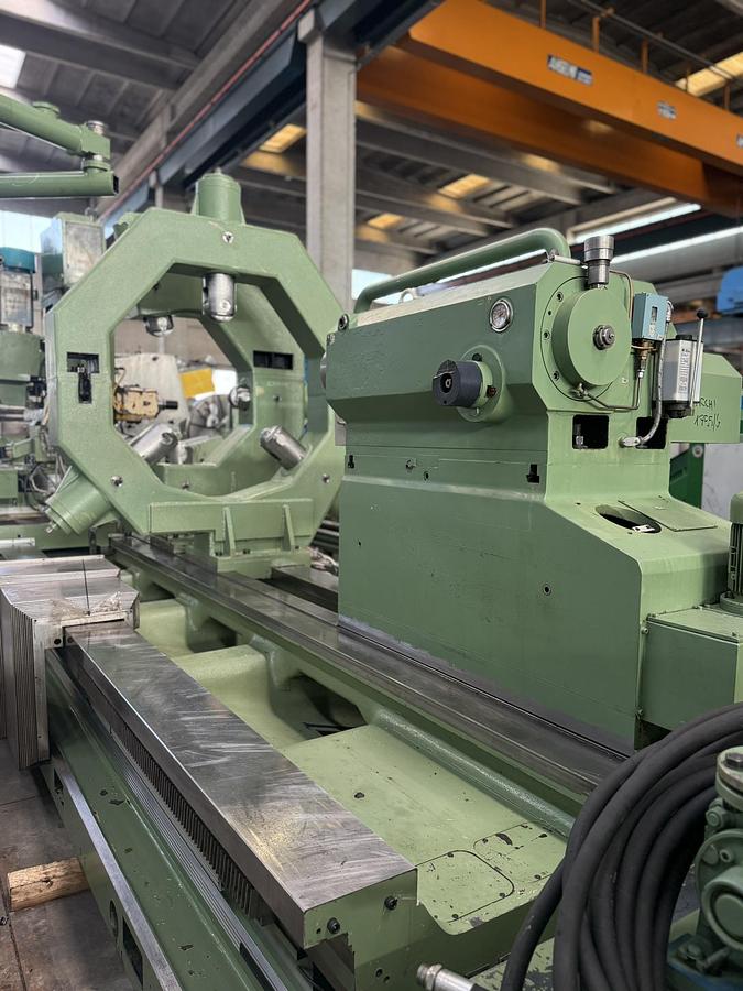 Used Tacchi HD3 / 140L CNC Horizontal Lathe with Live Spindle Milling Tower & C-Axis