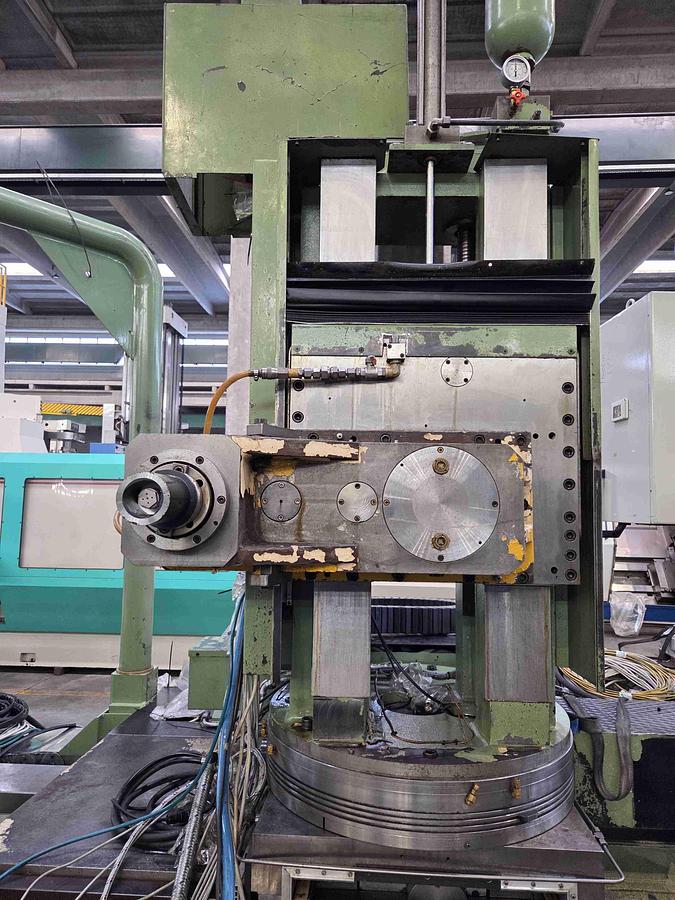 Used Tacchi HD3 / 140L CNC Horizontal Lathe with Live Spindle Milling Tower & C-Axis