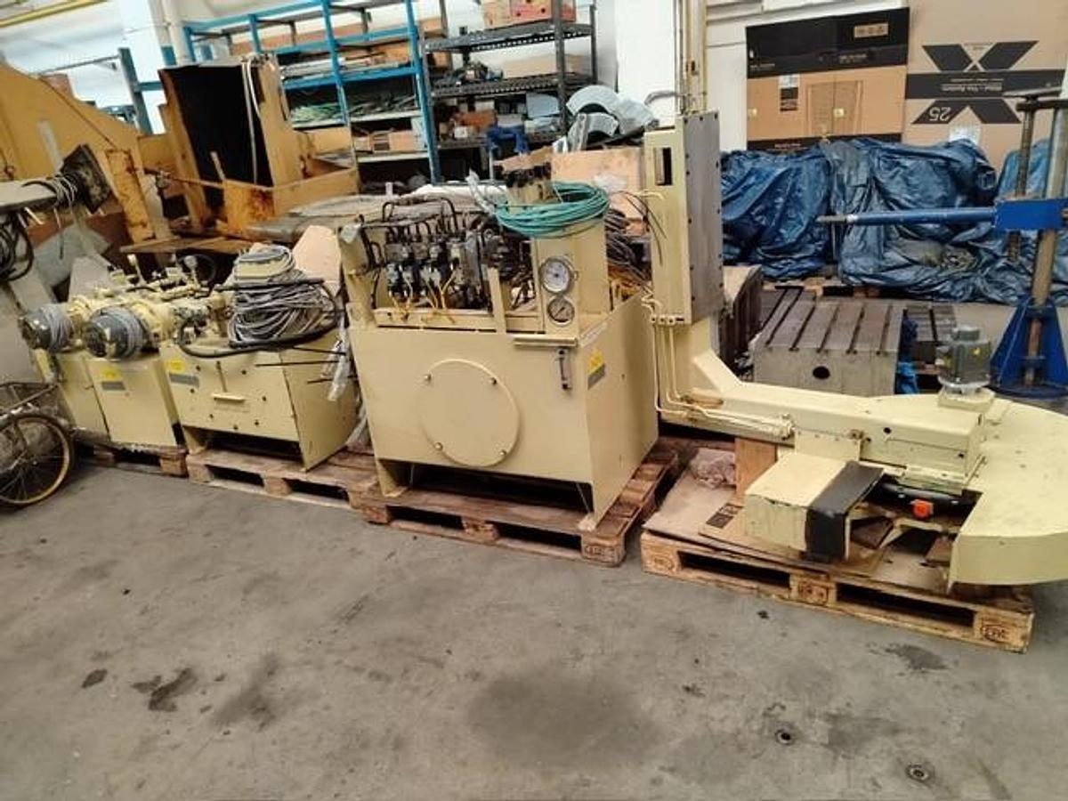 Refurbished Schiess 40 DZ CNC Double Ram Vertical Boring & Milling Machine with Live Spindle & Table C-Axis
