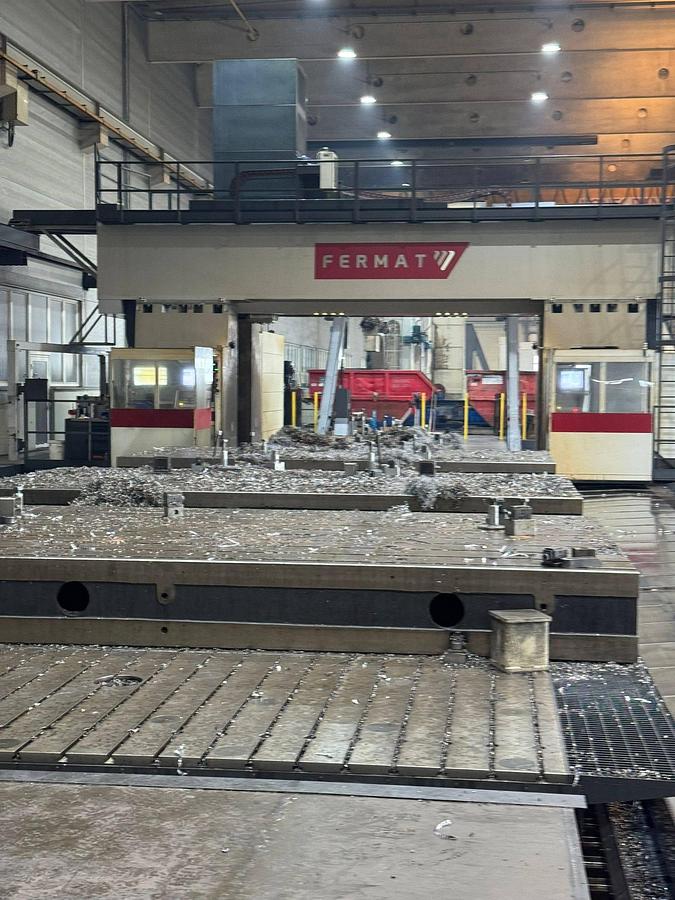 Used Fermat CNC Double Column Heavy-Duty Gantry Type Milling Machine