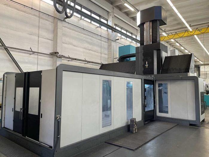 Used Zayer TEBAS 5000 CNC Bridge Type Milling Machine