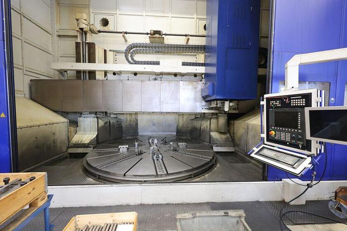 Used Dorries Scharmann CONTUMAT VC 5000/450 MC CNC Vertical Turning Boring & Milling Machine