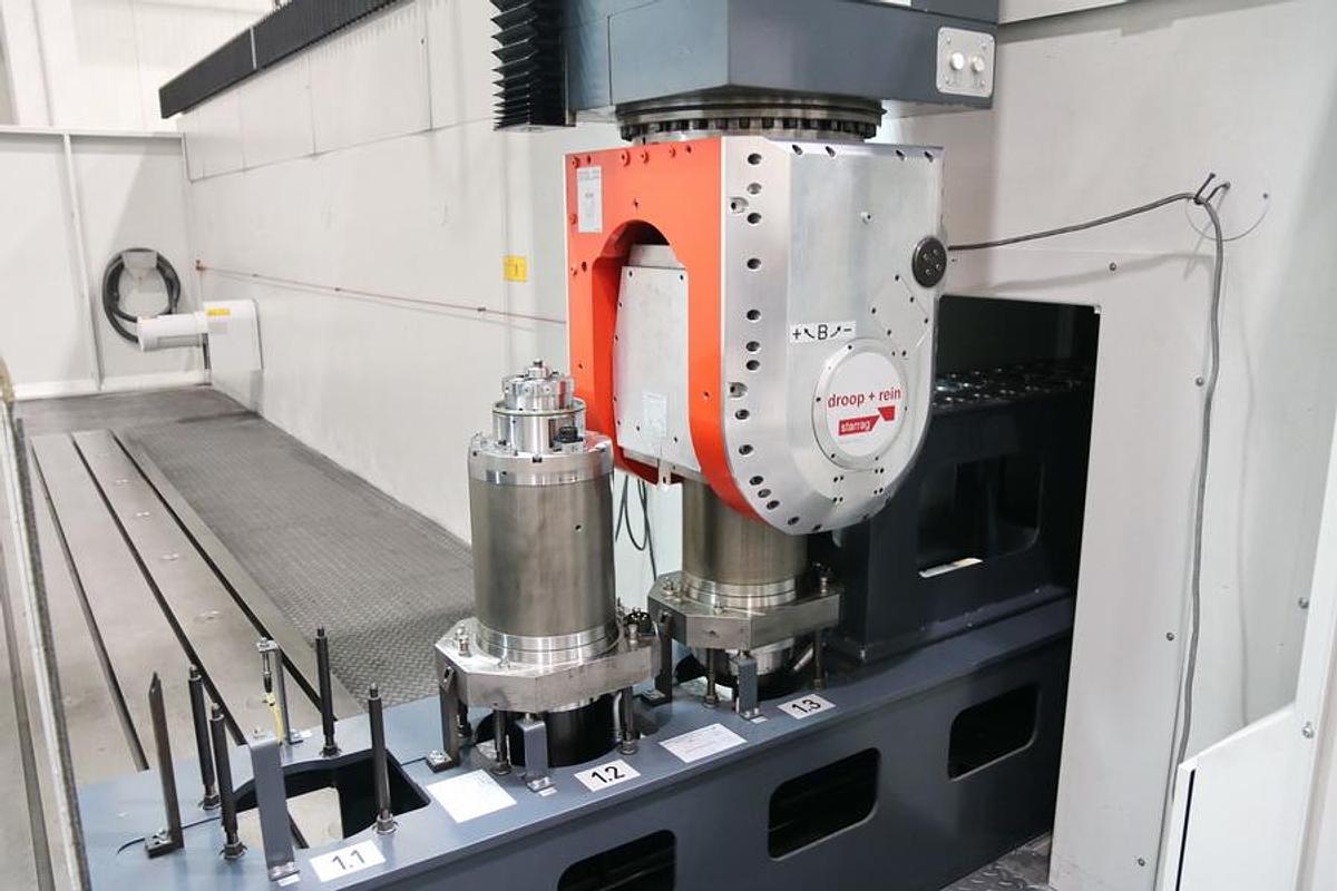 Used Droop + Rein FOGS 40 60 CNC 5-Axis High Speed Gantry Type Machining Center with 2 Spindles