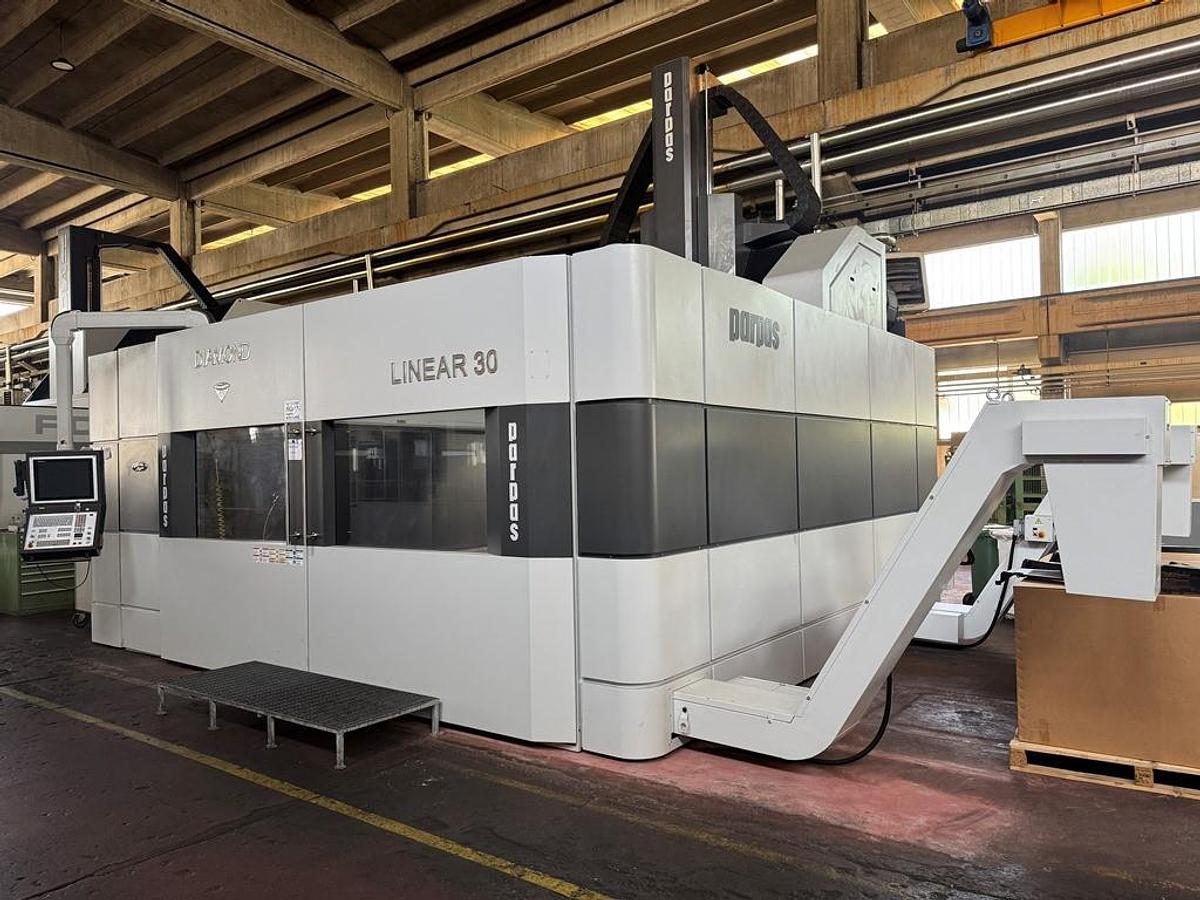 Used Parpas Diamond Linear 30 5-Axis CNC Gantry Type Milling Machine