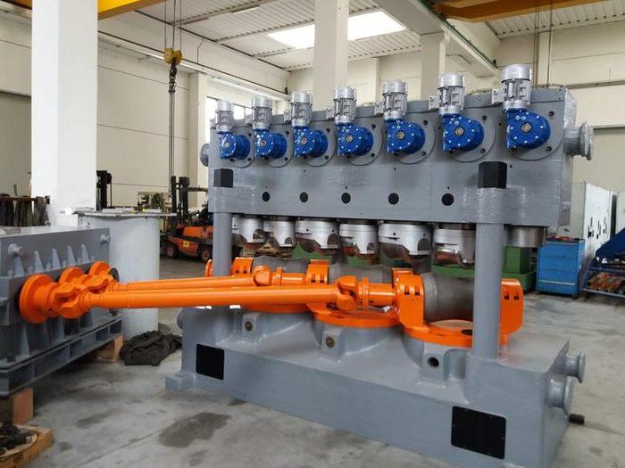 Used ZDAS XRK 9 – 80 Straightening Machine for Bars & Pipe