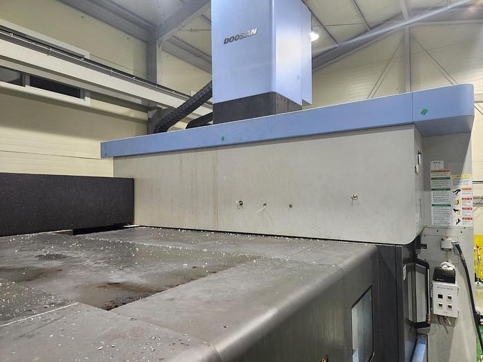 Used Doosan BM 2740M CNC Bridge Type Machining Center