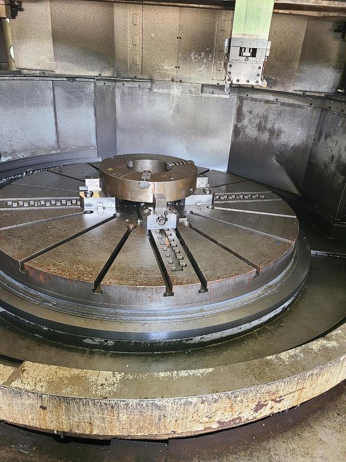 Used S&T ST 25/35V CNC Vertical Turret Lathe