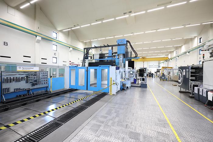 Used Heyligenstaedt Heynumill Ecoflex CNC Double Column Planer Type Milling Machine