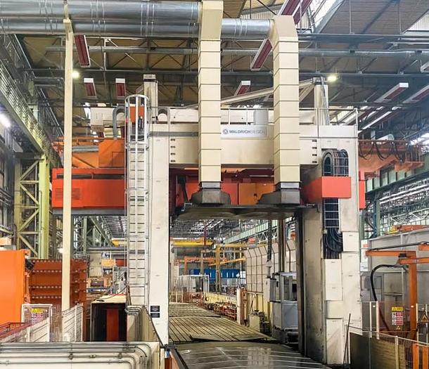 Refurbished Waldrich Siegen PM 4500 AT RQ2 CNC Bridge Type Milling Machine