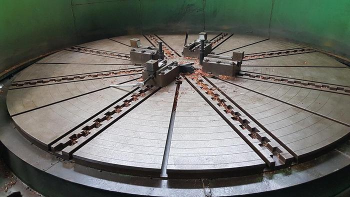 Used Hankook VTB 45/55E CNC Vertical Turning Machine