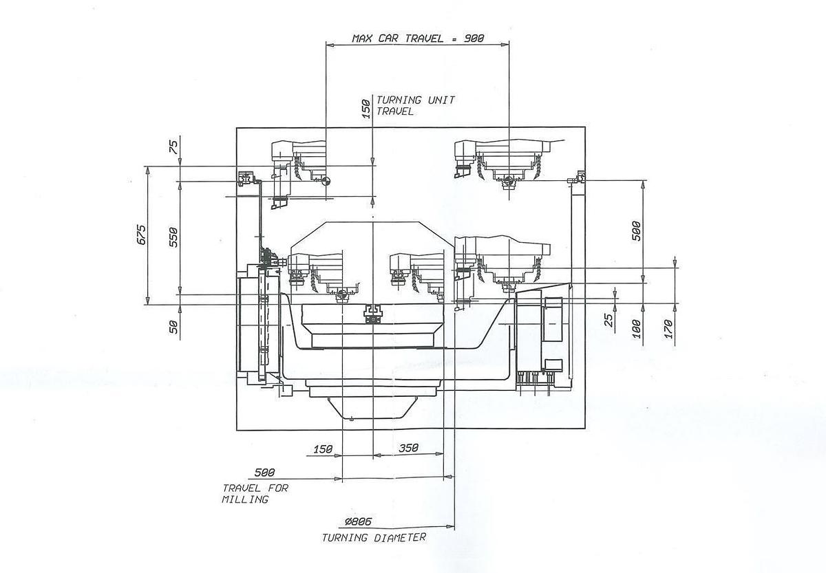 Used 3x Breten 5-Axis Machining Centers with Fanuc Robot Loader 