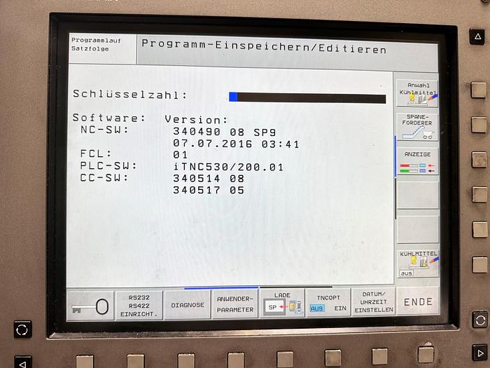 Used Heyligenstaedt Varimat HSG CNC Simultaneous 5-Axis Gantry Milling Machine