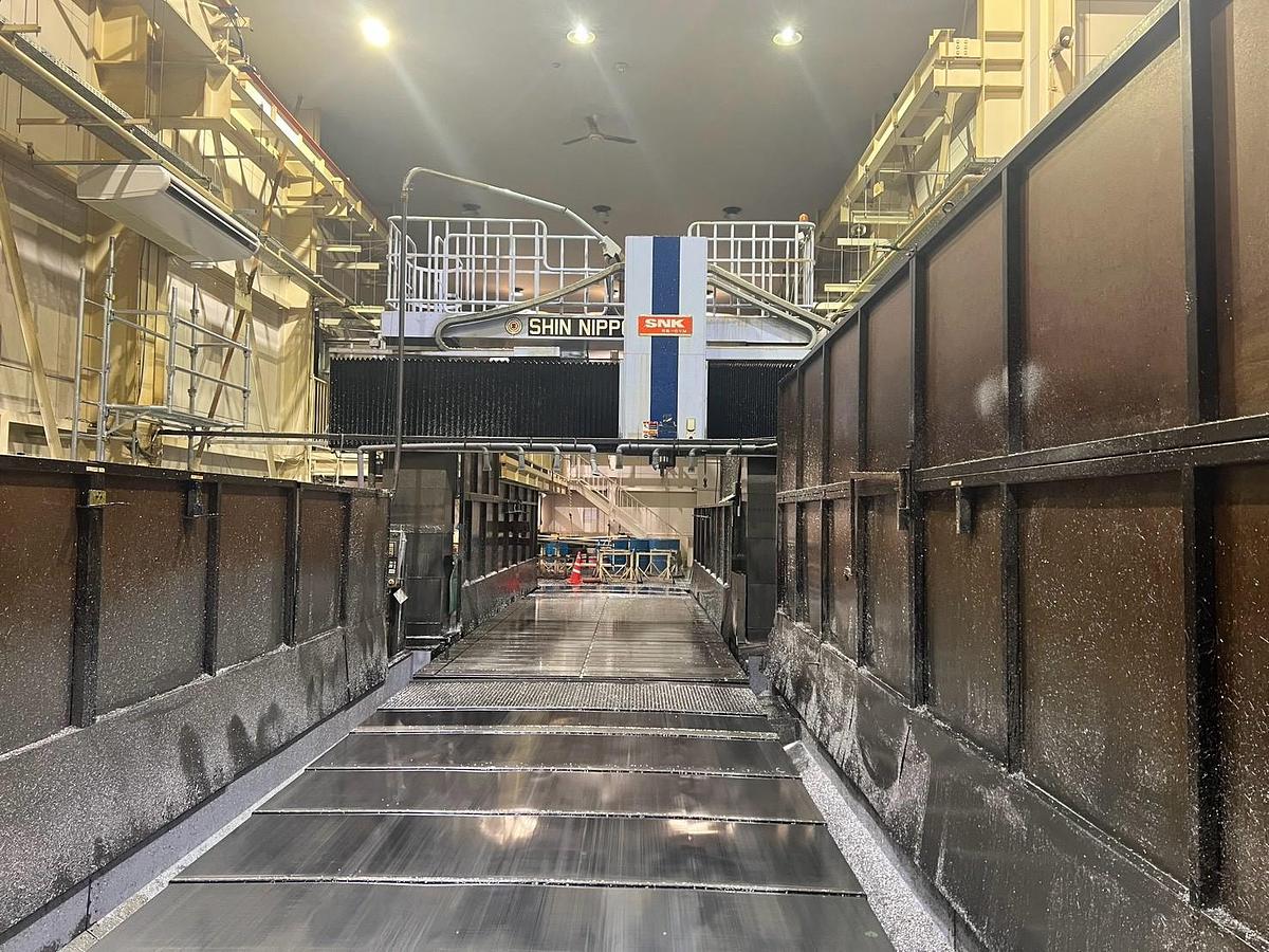 Used SNK RB-76VM CNC Double Column 5-Face Machining Center