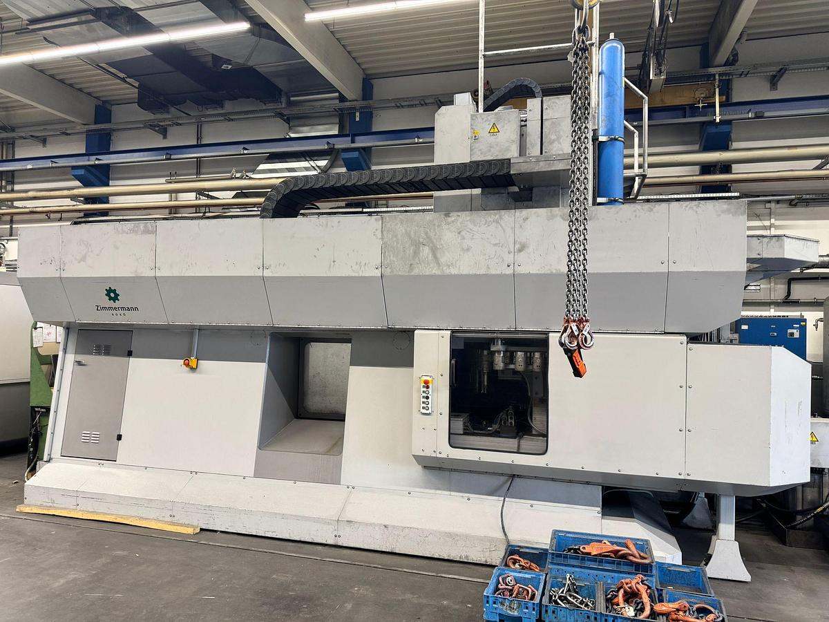 Used Zimmermann FZ 38 CNC 5-Axis Gantry Type Machining Center