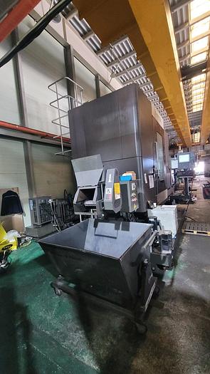Used Hankook VTC 125E CNC Vertical Boring Machine with Live Spindle