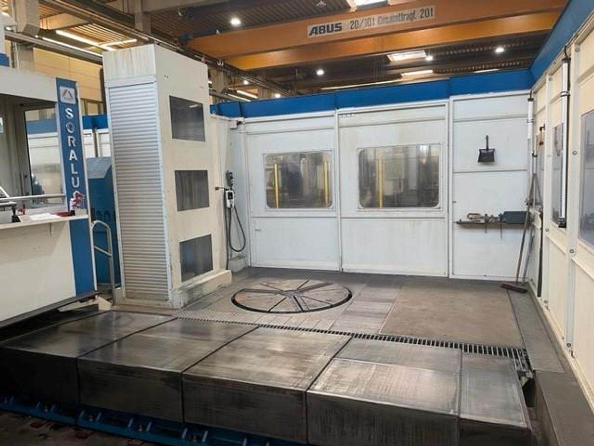 Used Soraluce FL 8000 CNC Universal Machining Center with 6 Axes and Turn Table