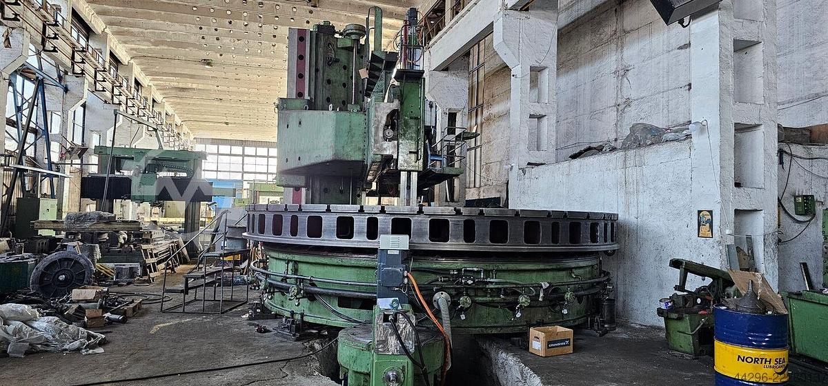 Used Blansko SKSJ 1A CNC Single Column Vertical Turning & Boring Machine with Live Spindle