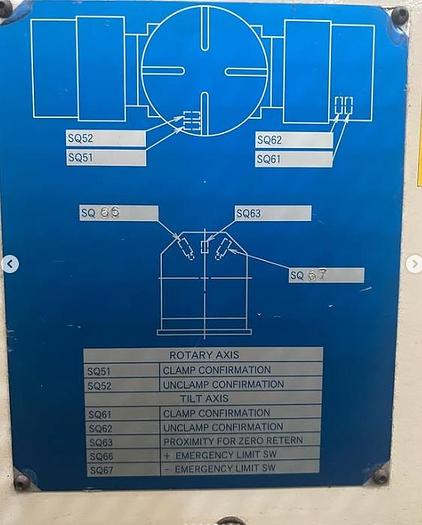 Used Tsudakoma TTNC-1500 NC Tilting Rotary Table