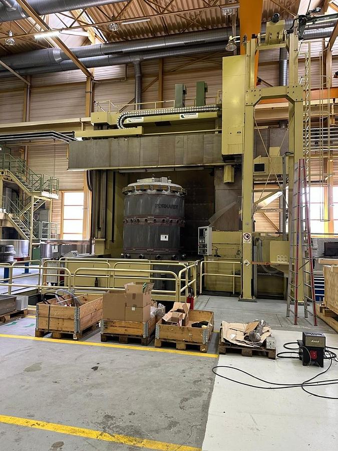 Used Dorries Scharmann Contumat 3 MC: VC 4600/400 CNC Single Column Vertical Turning Machine with Live Spindle Side Head