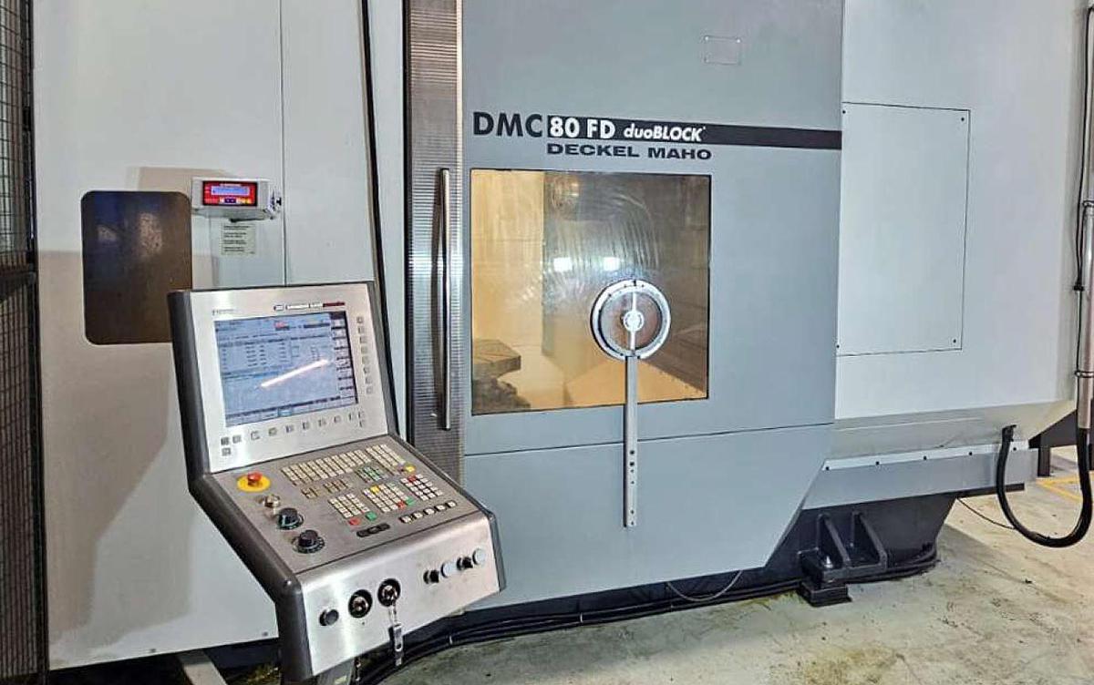 Used DECKEL MAHO - DMC 80U duoBlock 5 Axis Double Pallet Machining Center