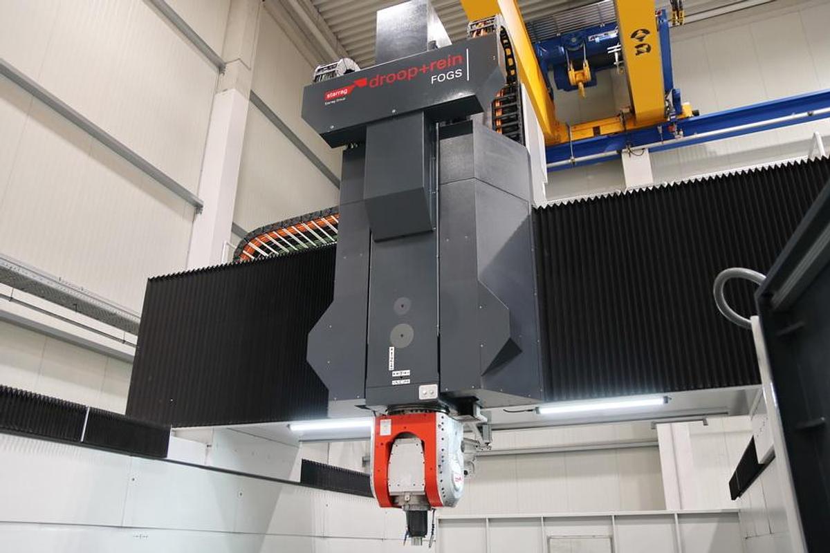 Used Droop + Rein FOGS 40 60 CNC 5-Axis High Speed Gantry Type Machining Center with 2 Spindles