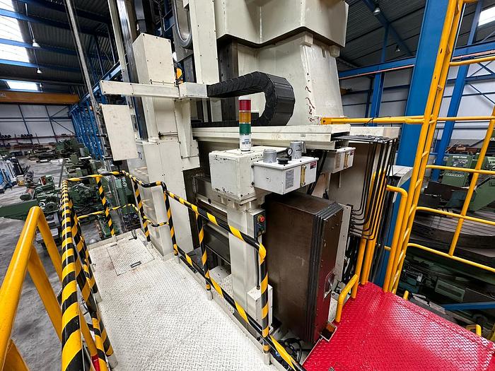 Refurbished Hankook VLC 30/70 CNC Single Column Vertical Turning and Boring Machine with Live Spindle & Table C-Axis