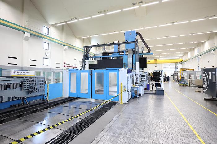 Used Heyligenstaedt Heynumill Ecoflex CNC Double Column Planer Type Milling Machine