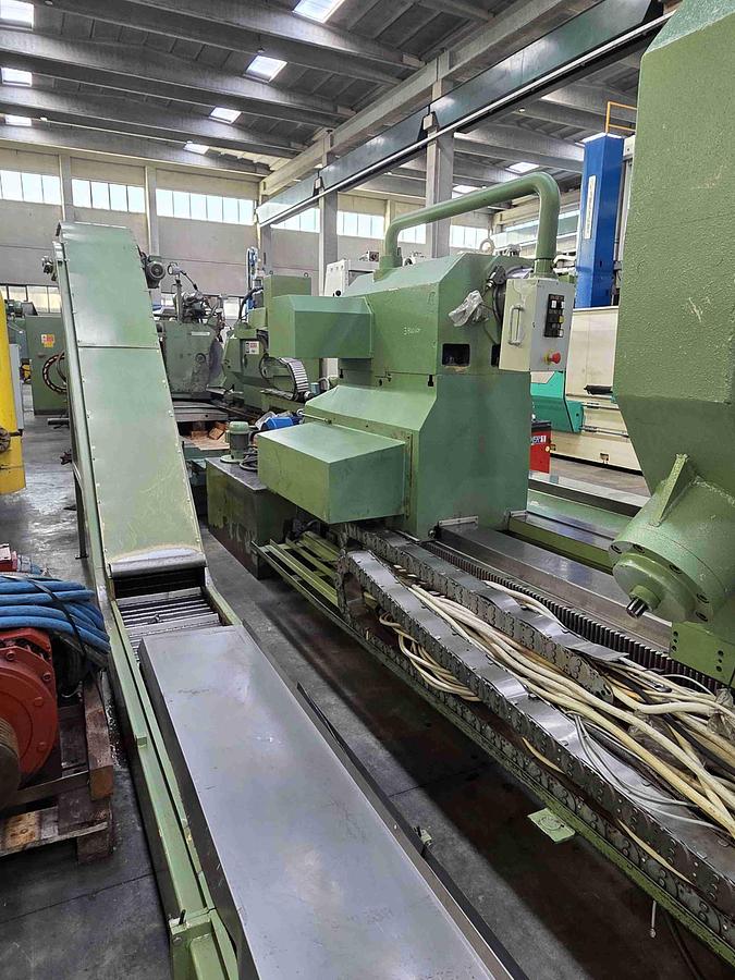 Used Tacchi HD3 / 140L CNC Horizontal Lathe with Live Spindle Milling Tower & C-Axis