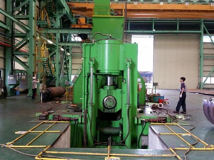 Used CIM TEK CIMBR3 110T x 420L 3-Roll Bender