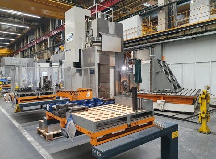 Used SCHARMANN HEAVYCUT 3.3 TDV 6 CNC RAM-FLOOR TYPE BORING & MILLING MACHINE